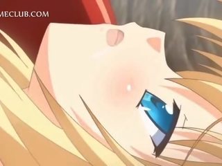 3d animen sextionio med blondin het lesbisk tonåren